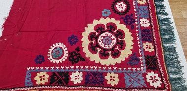 Textile - Uzbekistan Embroidered Panel, 20 th C