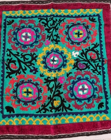 Textile - Uzbekistan Embroidered Panel, 20 th C