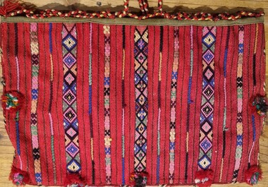 Textile - "Vourgia" Cretan Shepherd's Backpack, 20 th C