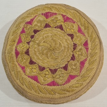 Kufi Skull Cap Metal Thread 