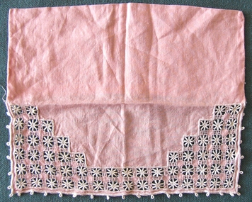 Reunion Island Drawn Thread Linen Sachet