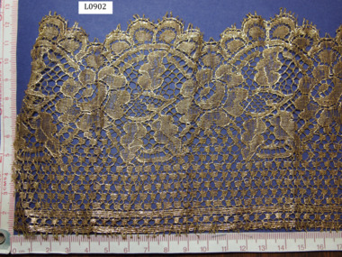 Textile - Machine-Made Metallic Edging, Early 20th Century