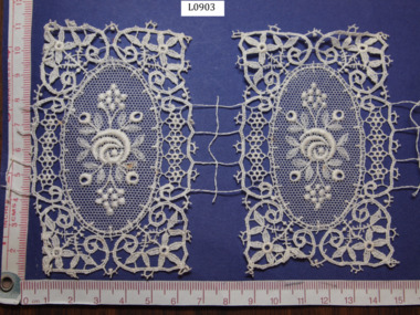 Textile - Chemical Lace Rectangles, Early 20th Century