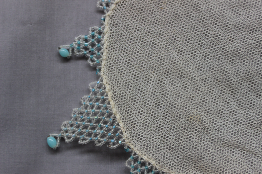 Beaded and Net Jug Cover