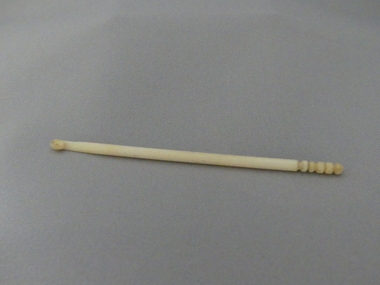 Tool - Crochet Hook, Netting set with some crochet hooks, 1880's
