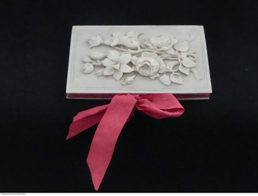 Tool - Ivory needlebook, Needlebook, 1840-1860's