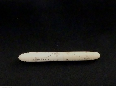 Tool - Ivory needle case, Needle case, 19th century