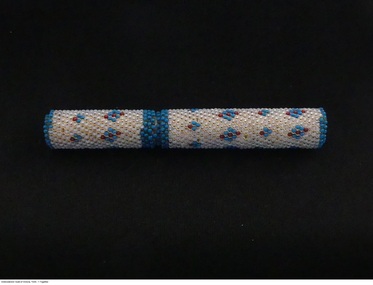 Tool - Beaded bodkin case, Bodkin case, late 18th to mid 19th century