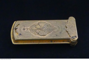 Tool - Avery Quadruple Brass Needle case, Avery Needle Case, 1868