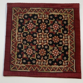 Textile - Embroidered panel, Indian, Shrujan, circa 2010