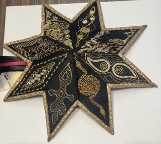 Christmas Decorations Goldwork Star