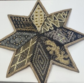 Christmas Decorations Goldwork Star