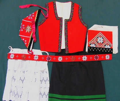 Norwegian Child's National Dress Bolero