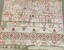 Unfinished 18th C Sampler