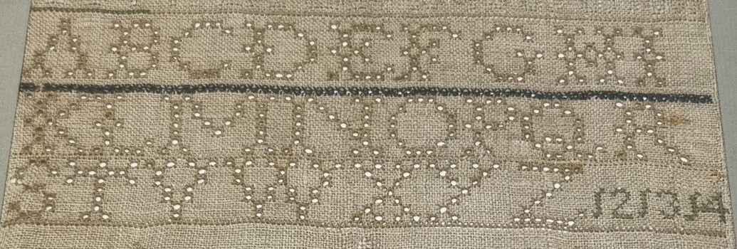 Elizabeth Lees 1795 Sampler