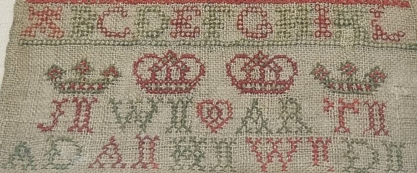Janet Ness 1818 Scottish Sampler