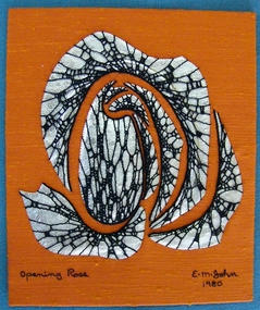 One of a Set of Five Panels 