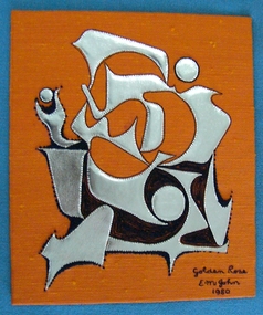 One of a Set of Five Panels