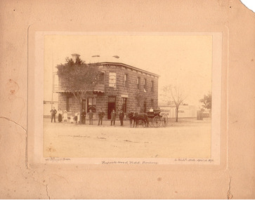 Photograph, Rupertswood Hotel, 1878