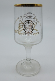 Container - Glass, liqueur, Battery of Horse Artillery, c1984