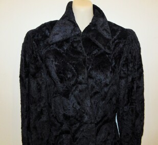 Coat, evening, 1930s - 1940s