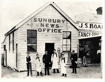 Photograph, Sunbury News Office