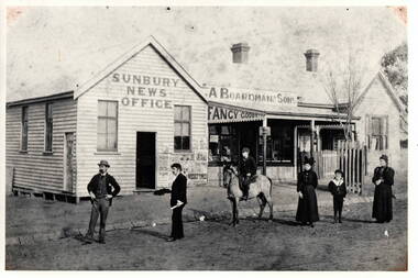 Photograph, Sunbury News Office