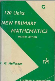 Booklet, 120 Units New Primary Mathematics: Metric Edition, 1972
