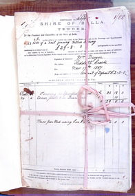 Administrative record, Shire of Bulla, 17th November 1887