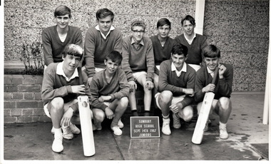 Photograph, Sunbury High School, 1967