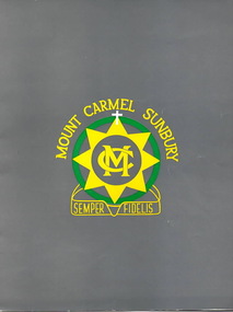 Booklet, Mount Carmel Sunbury, 1964