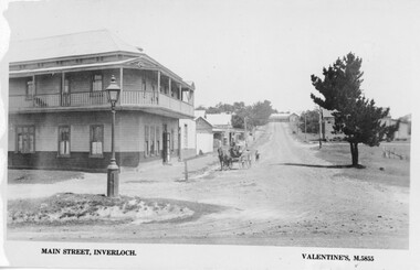 004218 - Postcard - Main Street, Inverloch, circa 1920