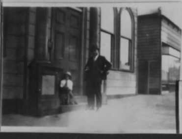 000049 - Photograph - 1938 Wonthaggi, McBride Ave - CBC Bank - Powlett Express Newspaper