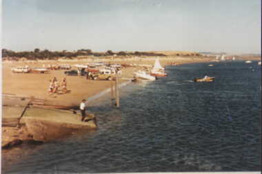000076 - Photograph - Boat ramp at Inverloch jetty, 1978 - Inverloch - R Young