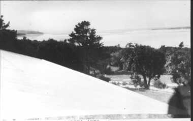 000079 - Photograph - Inlet from roof of Pine Lodge - 1930 - R Young