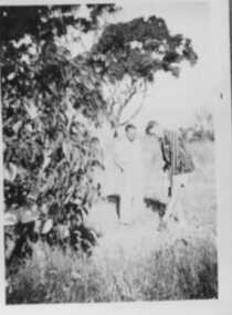 000098 - Photograph - 1948-9 - Inverloch - Geoff Bolger, Don Ross - M Rixon