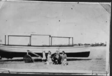 000105 - Photograph - Possibly 1930 - Inverloch - Passenger boat - R Young