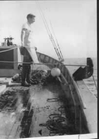000149 - Photograph - Bob Young on Ripple II - R Young