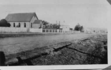 000158- Photograph - Leongatha Methodist & Church of England (Anglican) Churches - Sue McKenzie
