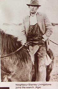 000231 - Photograph - Search of Tullaree after Margaret Clement disappeared - Neighbour Stanley Livingston - Age