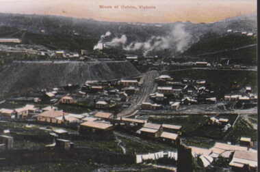 000451 Postcard - Mines at Outrim, Victoria  - Should be Outtrim - Photocards by SGP Wonthaggi 5672 1749