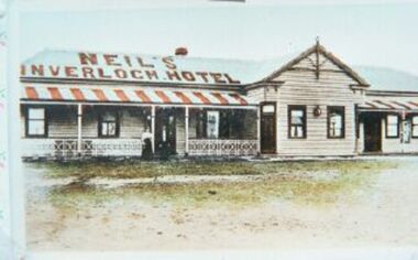 000462 Photograph - 1906 Neil's Inverloch Hotel - Licenced 1896 - Betty Pink