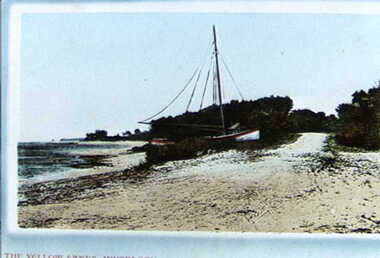 000464 Photograph - Inverloch - The Yellow Sands - possibly Capt Anderson - from Betty Pink
