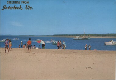 004347 Postcard Photograph - The Beach and Andersons Inlet, Inverloch - from Nina Banks - Digital Copy only