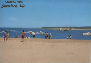 004347 Postcard Photograph - The Beach and Andersons Inlet, Inverloch - from Nina Banks - Digital Copy only