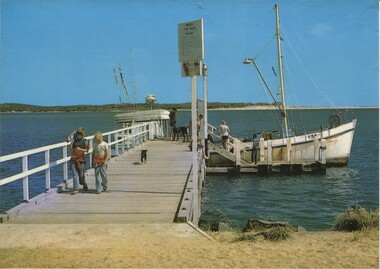 004348 Postcard Photograph - The Jetty and Boat Ramp Area, Inverloch - Photo by Neil Cutts - from Nina Banks - Digital Copy only