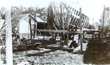 000579 - Photograph - Ripple 1 under construction - from Bobn Young