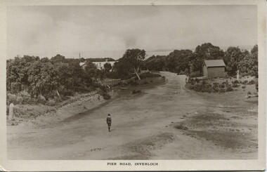 004358 - Postcard - Pier, Road, Inverloch - Post Card, G Ford, Leongatha - from Bob Speed