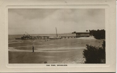 004359 - Postcard - The Pier, Inverloch - Post Card, G Ford, Leongatha - from Bob Speed