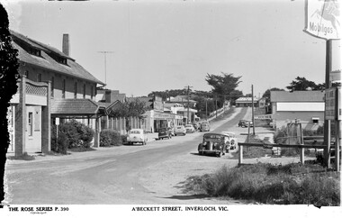 004362 - Photograph - circa 1930's or 1940's - A'Beckett Street, Inverloch - Rose Stereograph Co - State library of Victoria